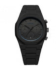 Orologio D1 Milano polychrono Shadow Nero 40,5mm