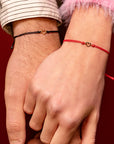 Bracciale tessuto cuore Rue Des Mille