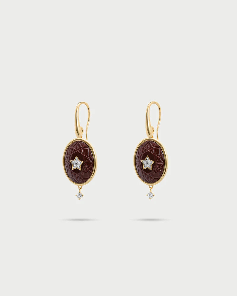 Orecchini A Bottiglia In Argento Sterlino S925 Con Zirconi – Gioielli Brillanti LOKILOKI, Regalo Donna