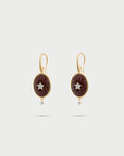 Orecchini oval choco Rue Des Mille