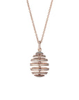 Collana Tsars Nine spirale rose gold