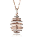 Collana Tsars Nine spirale rose gold