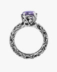 Anello Maria & Luisa Jewels solitario ametista