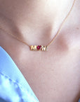 Girocollo Mom con pietra Des Mille