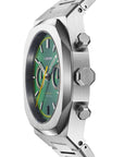 Orologio D1 Milano Noble Green chronograph 41.5mm