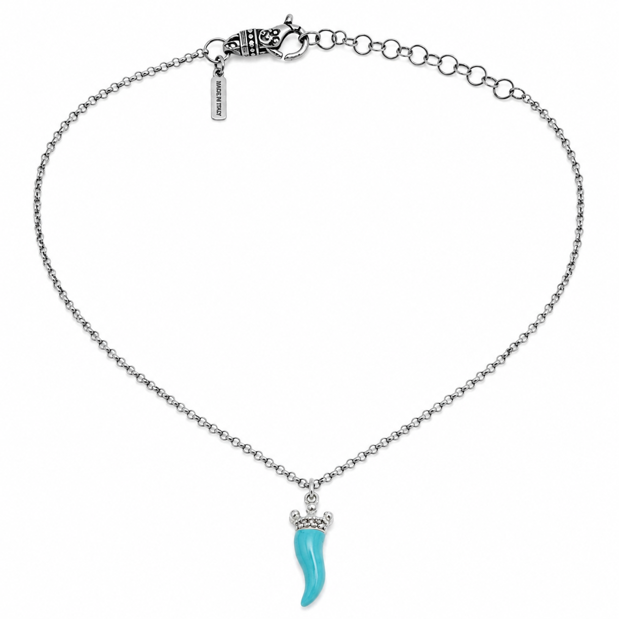 Collana gerba corno