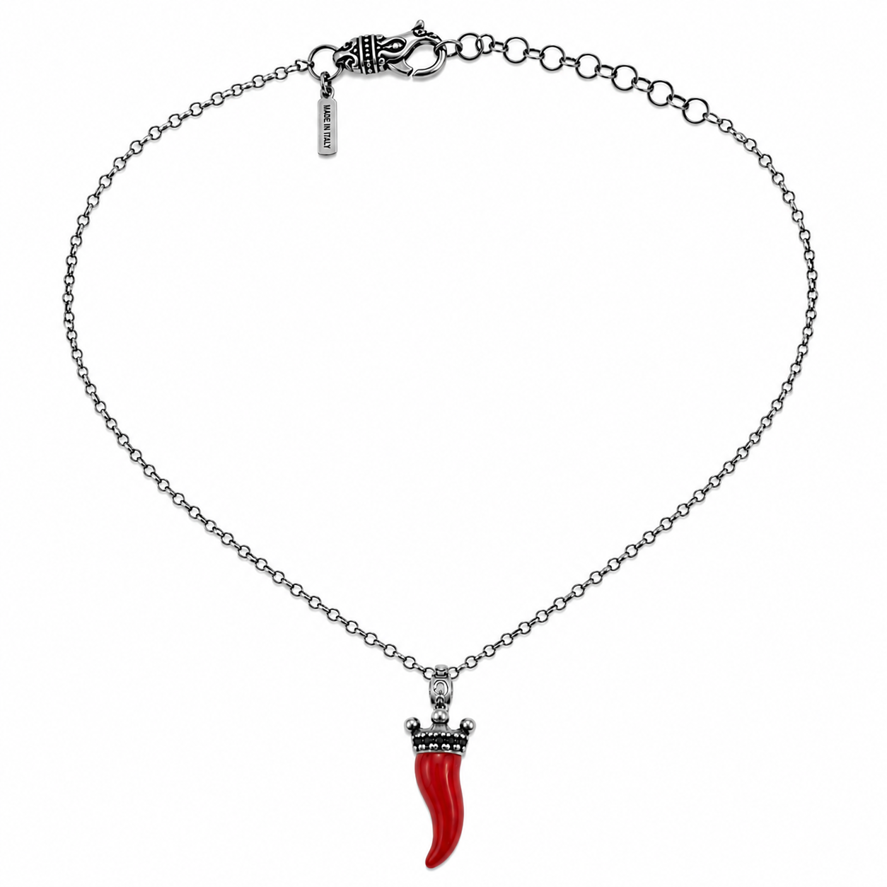 Collana gerba corno